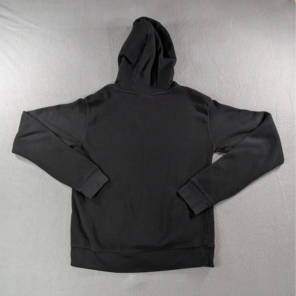 Ariat‎ Kids Real Chest Logo Hood Pullover Sweatshirt Size XXL 16 Black 10037731